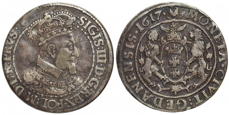 Zygmunt III Waza, Ort Gdańsk 1617

Moneta w starej ciemnej patynie. 

POLISH...