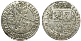 Sigismund III Vasa, 1/4 thaler Bromberg 1621 - PCGS MS62
Zygmunt III Waza, Ort Bydgoszcz 1621 - PCGS MS62

Napis otokowy kończy PRV M. 
Menniczy e...