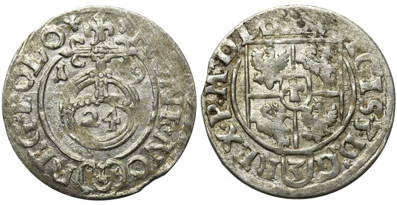 Zygmunt III Waza, Półtorak 1619 Bydgoszcz

Wariant legendy SIGIS / POLO

Ład...