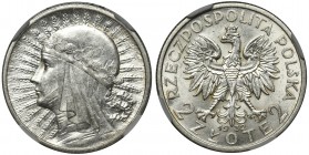 Głowa Kobiety 2 złote 1932 - NGC MS61

Menniczy egzemplarz. Rzadszy rocznik. 
POLISH COINS The Second Republic Poland Polen Poland Polen

Grade: ...