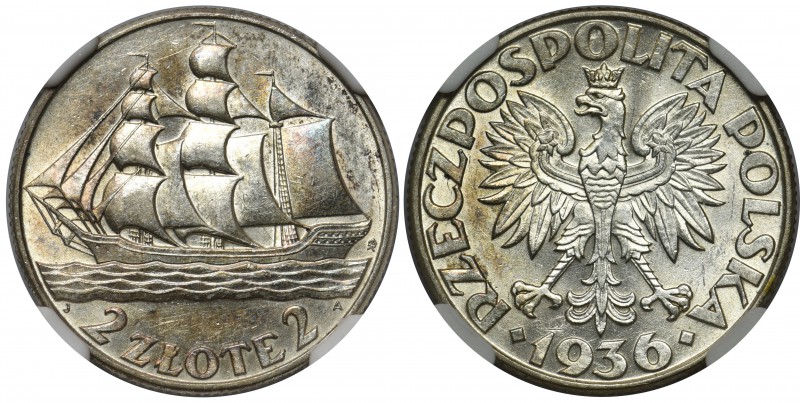 Żaglowiec 2 złote 1936 - NGC AU58

 
POLISH COINS The Second Republic Poland ...