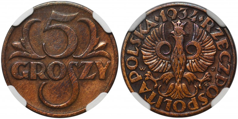 5 groszy 1934 - NGC AU - najrzadsze

Najrzadszy rocznik pięciogroszówek wybity...