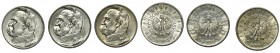 ZESTAW - 3 szt. Piłsudski 5 złotych 1935 i 1938

Ładniejsze obiegowe sztuki. 
5 złotych 1938(2), 5 złotych 1935(1). 
Razem: 3 sztuki 


POLISH ...