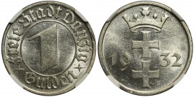 Wolne Miasto Gdańsk - 1 gulden 1932 - NGC MS62

Menniczy stan zachowania. 
POLISH COINS Poland Polen Danzig Germany Deutschland Poland Polen Danzig...