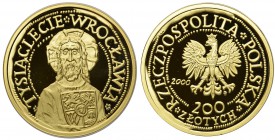 1000 lecie Wrocławia - 200 złotych 2000

Piękne. 
Dołączone pudełko oraz certyfikat. 

POLISH COINS Poland Polen Commemorative Coins Poland Polen...