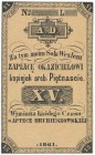 Apteka Hrubieszowska - 15 kopiejek 1861 - blankiet

Blanco, bez numeracji oraz podpisu.
Ukośne zagniecenie imitujące ugięcie. 
NOTGELDS|Emergency ...
