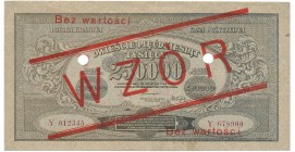 250.000 marek 1923 WZÓR -Y- rzadki

Rzadki wzór, bardzo rzadkiej odmiany z serią Y.
Złamany górny, lewy narożnik. Kilka zagnieceń oraz zanikających...