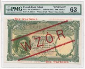 5.000 złotych 1919 WZÓR - PMG 63 wysoki nadruk

Wzór banknotu, którego wersja obiegowa nie jest znana, stąd banknot ten dość powszechnie zbierany je...