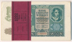 Paczka bankowa - 20 x 50 złotych 1940 -A- prawdziwa gratka

Niespotykana na rynku aukcyjnym oryginalna paczka z banderolą jednego z najrzadszych ban...