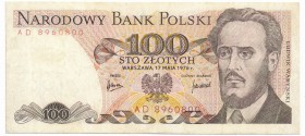 100 złotych 1976 -AD- bardzo rzadka pierwsza seria

Jedna z najrzadszych literek PRL, w stanie emisyjnym naszym zdaniem najrzadsza wraz z 500.000 zł...