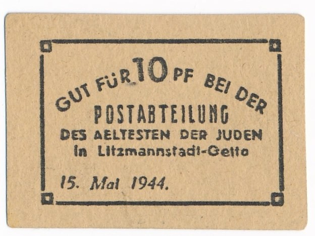 10 pfennig 1944 without serial number and prefix
10 fenigów 1944 - bez numerato...