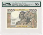 West African States - Senegal - 1.000 francs (1959/65) - PMG 55
Afryka Zachodnia - Senegal - 1.000 franków (1959-65) - PMG 55

 Minor Foreign Subst...