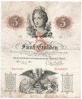 Austria 5 gulden 1859 - attractive
Austria - 5 guldenów 1859 - ładnie zachowany

Very attractive piece. Numerous folds but no tears. Some stains bu...