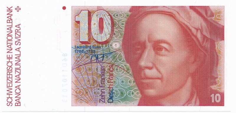 Switzerland 10 francs 1982
Szwajcaria - 10 franków 1982

Uncirculated. 
Emis...