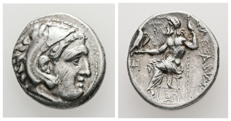 Kings of Macedon. Alexander III "the Great", 336-323 BC. AR, Drachm. 4.10 g. - 1...