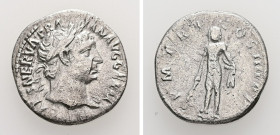 Trajan, AD 98-117. AR, Denarius. 3.01 g. 18.57 mm. Rome.
Obv: IMP CAES NERVA TRAIAN AVG GERM. Head of Trajan, laureate, right.
Rev: P M TR P COS IIII ...