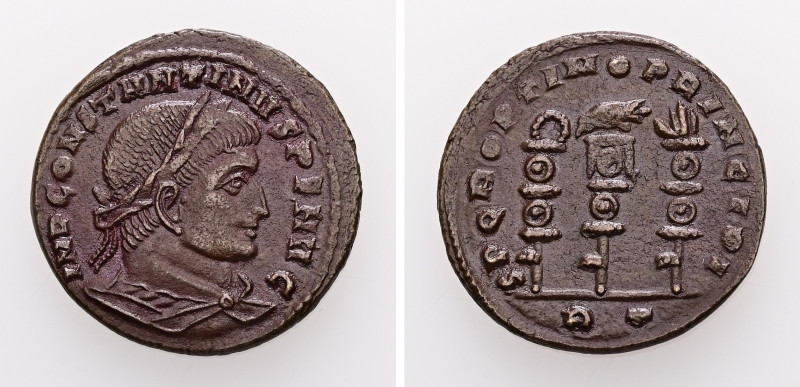 Constantine I, AD 307/310-337. AE, Follis. 4.35 g. 22.13 mm. Rome.
Obv: IMP CONS...