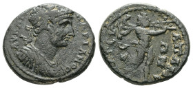 Phrygia, Apamea. Hadrian, AD 117-138. AE. 3.96 g. 18.94 mm. 
Obv: ΑΥ ΚΑΙ ΤΡ ΑΔΡΙΑΝΟϹ. Laureate and cuirassed bust of Hadrian right, with paludamentum....