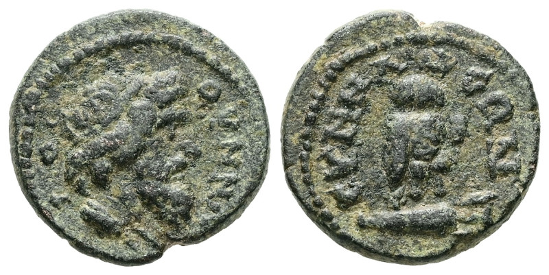 Phrygia, Synnada. Pseudo-autonomous, c. AD 138-161 or 193-218. AE. 2.63 g. 15.60...