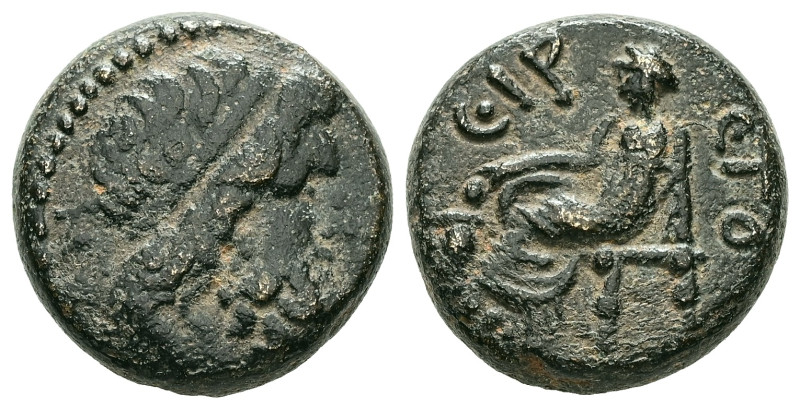 Seleucis and Pieria, Antioch. Pseudo-autonomous issue, time of Nero, AD. 54-68. ...