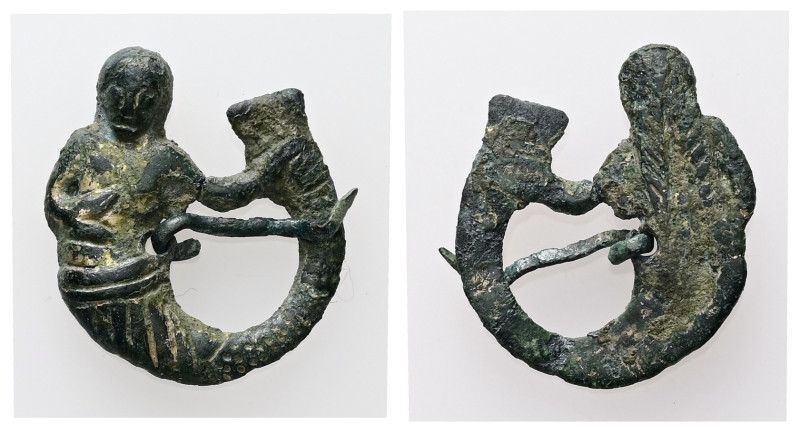 Greco-Roman ronze fibula (AD 1st–3rd centuries)
Roman bronze fibula, in the form...