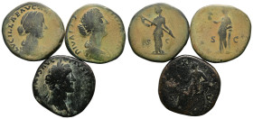 Lot of 3 unclassified See picture. LOT SOLD AS IS, NO RETURNS.(B20)
"Repatinated"