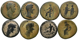 Lot of 4 unclassified See picture. LOT SOLD AS IS, NO RETURNS.(B25)
"Repatinated"