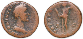 Rome Roman Empire 156 - 157 AE As - Antoninus Pius (TR POT XX COS IIII S C; Jupiter) Bronze Rome Mint 9.42g VF RIC III 971 OCRE ric.3.ant.971