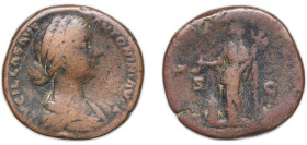 Rome Roman Empire 164 - 169 AE Sestertius - Lucilla (VESTA S C; Vesta) Bronze Rome Mint 26.5g VF RIC III 1779 OCRE ric.3.m_aur.1779