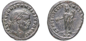 Rome Roman Empire 295 - 296 KA AE Follis - Constantius I (GENIO AVGG ET CAESARVM NN) Bronze Cyzicus Mint 10.25g VF RIC VI 9a OCRE ric.6.cyz.9a