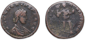 Rome Western Roman Empire 393 - 395 ANTΒ AE Follis - Honorius (GLORIA ROMANORVM) Copper Antioch Mint 5.13g VF RIC IX 68 Cohen 30 LRBC 2783