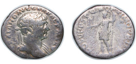 Rome Roman Empire 103 - 111 AR Denarius - Trajan (COS V P P S P Q R OPTIMO PRINC; Roma and Victory) Silver Rome Mint 2.75g VF RIC II 115 OCRE ric.2.tr...