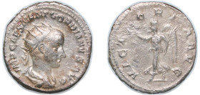 Rome Roman Empire 238 - 239 AR Antoninianus - Gordian III (VICTORIA AVG; Victory) Silver Rome Mint 3.66g VF RIC IV.3 5 OCRE ric.4.gor_iii.5