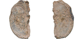 Italy Papal States Italian states 1585-1590 Seal - Sixtus V Lead 20.93g VF Serafini 847-9