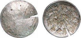 Mexico Federal Republic 1872 Mo M 1 Peso Silver (.903) Mexico City Mint (4801000) 26.63g VF Chopmarked KM 408.5