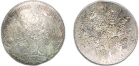 Mexico Federal Republic 1880 Ca MG 8 Reales Silver (.903) Chihuahua Mint 26.9g VF Chopmarked KM 377.2