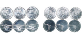 Portugal Third Republic 1999-2000 500 Escudos (6 Lots) Silver Lisbon Mint 14g UNC