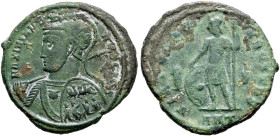Kaiserzeit. Maximinus II. Daia 305-309-313 

Folles (als Caesar) 309/310 -Antiochia-. MAXIMINVS NOB CAES. Behelmte Panzerbüste mit geschultertem Spe...