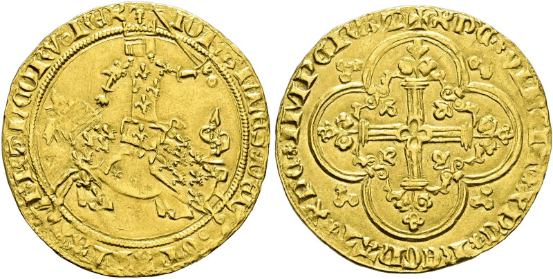 Frankreich-Königreich. Jean II. le Bon 1350-1364 

Franc d'or a' cheval o.J. (...