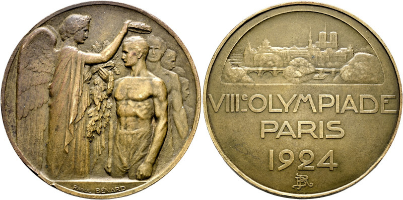 Frankreich-Königreich. Dritte Republik 

Bronzemedaille 1924 von R. Bénard. Te...