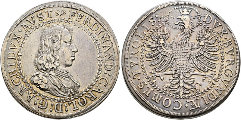 Haus Habsburg. Erzherzog Ferdinand Karl 1646-1662, seit 1632 unter Vormundschaft...