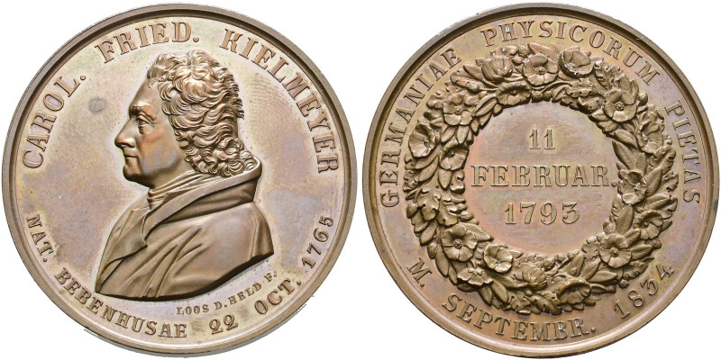 Brandenburg-Preußen. Friedrich Wilhelm III. 1797-1840. 

Bronzemedaille 1834 v...