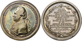 Nürnberg. Porträtmedaillen von der Renaissance bis zum Klassizismus. 

Silbermedaille 1787 von Johann Martin Bückle (Durlach), auf Christoph Friedri...