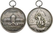 Stuttgart-Stadt. SCHÜTZENMEDAILLEN. Sammlung Hartmut Schulz 

Tragbare, mattierte Silbermedaille 1926 von Mayer und Wilhelm, auf das 20. Stiftungsfe...