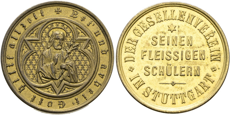 Stuttgart-Stadt. SCHULPREISMEDAILLEN. Sammlung Hartmut Schulz 

Preismedaille ...