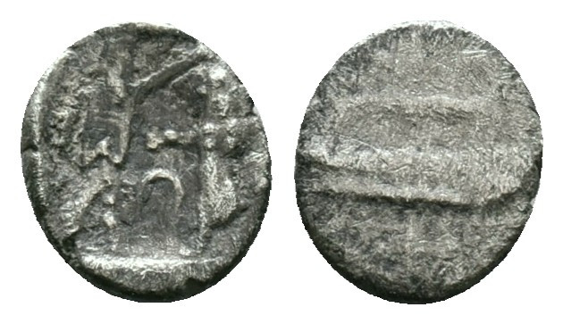 Greek Phoenician Obol, Ca. 350-300 BC. AR. Reference:

Condition: Very Fine

Wei...