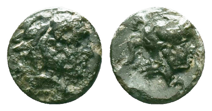 Greek Coins, 4th - 1st century B.C. AE

Reference :
Condition: Very Fine

Weight...