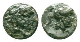 Greek Coins, 4th - 1st century B.C. AE

Reference :
Condition: Very Fine

Weight: 0.72 gr.
Diameter: 9.6 mm