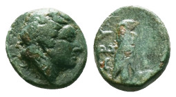 Greek Coins, 4th - 1st century B.C. AE

Reference :
Condition: Very Fine



Weight: 1.36 gr.
Diameter: 10.7 mm
