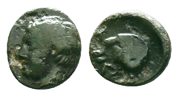 Greek Coins
Troas, Gargara. 4th century BC. Æ . Laureate head of Apollo left / Γ...